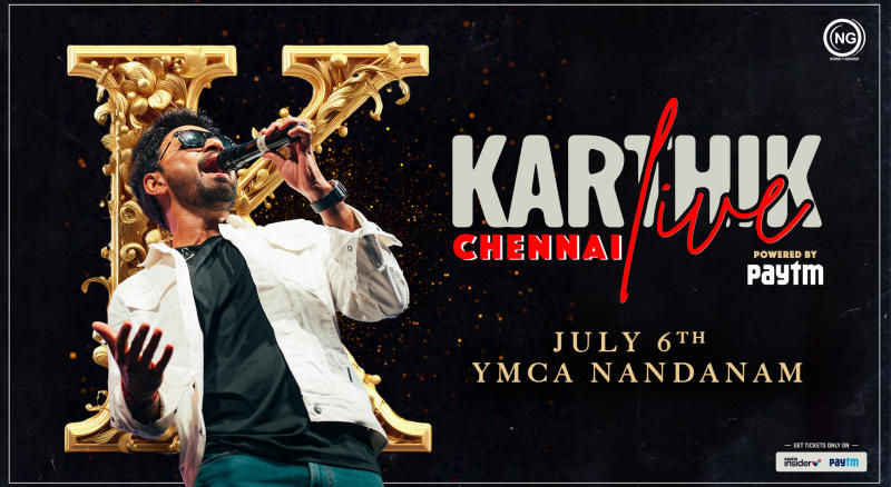 Karthik Live in Concert, YMCA Ground, Chennai 2024